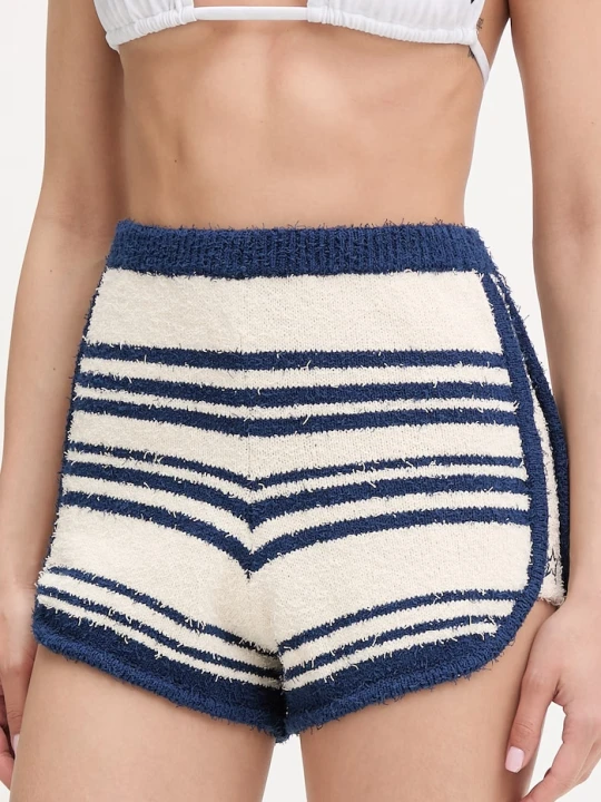 Zdjęcie produktu Perfect Moment szorty dresowe damskie z bawełną granatowy