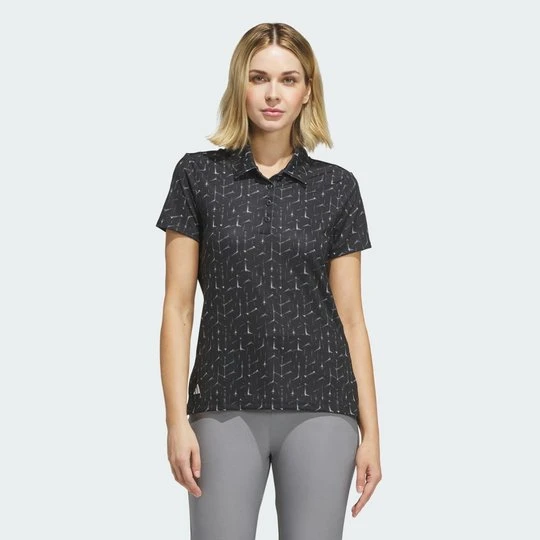 Zdjęcie produktu PERFORMANCE PRINTED POLO SHIRT Adidas czarny