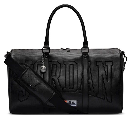 Zdjęcie produktu Perforowana torba podróżna Jordan (25 l) - Czerń