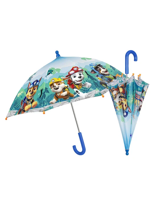 Zdjęcie produktu PERLETTI Parasol dziecięcy "Psi Patrol" w kolorze niebieskim ze wzorem - Ø 74 cm rozmiar: onesize