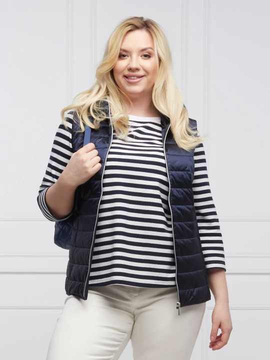 Zdjęcie produktu Persona by Marina Rinaldi Bezrękawnik PAGLIA Plus size| Regular Fit granatowy