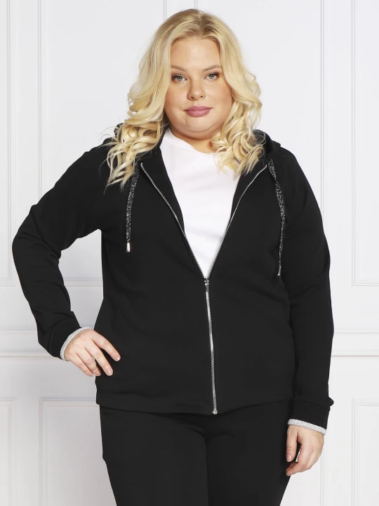 Zdjęcie produktu Persona by Marina Rinaldi Bluza ODESSA plus size | Regular Fit czarny