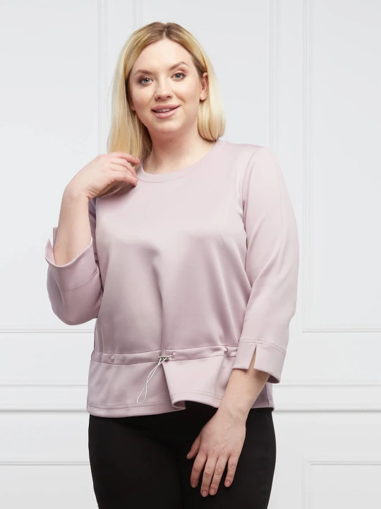 Zdjęcie produktu Persona by Marina Rinaldi Bluza OFFSIDE plus size | Straight fit lawendowy