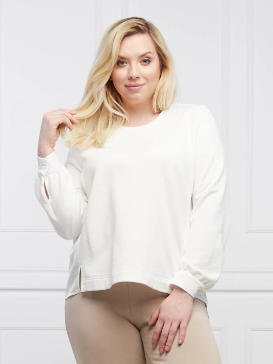 Zdjęcie produktu Persona by Marina Rinaldi Bluza OLE Plus size | Regular Fit biały