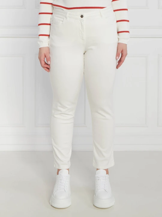 Zdjęcie produktu Persona by Marina Rinaldi Jeansy PLUS SIZE | Cropped Fit ecru