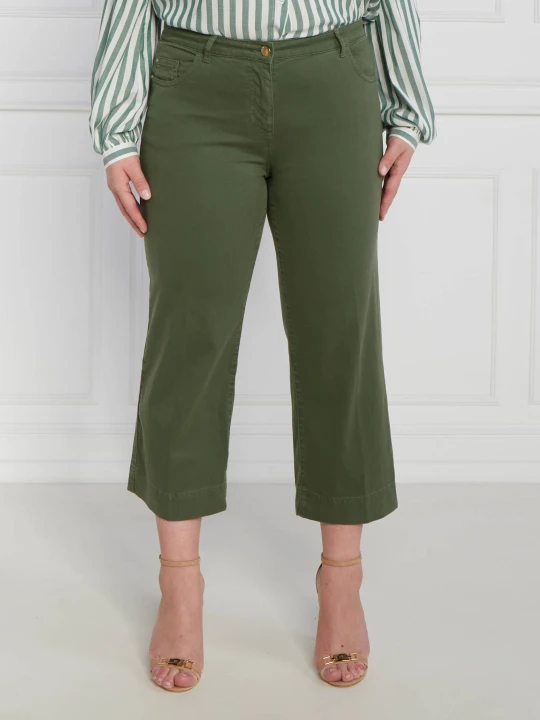 Zdjęcie produktu Persona by Marina Rinaldi Jeansy RADIALE PLUS SIZE | Cropped Fit khaki
