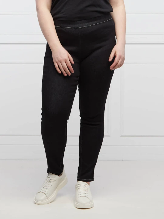 Zdjęcie produktu Persona by Marina Rinaldi Jegginsy IDALDO Plus size | Slim Fit granatowy