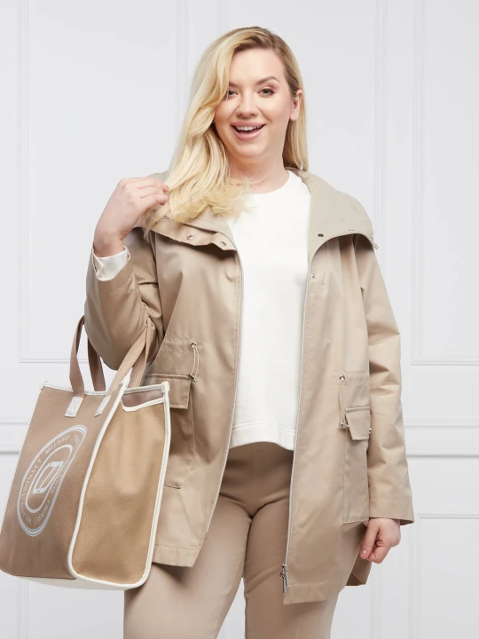 Zdjęcie produktu Persona by Marina Rinaldi Kurtka TANDEM Plus size | Regular Fit beżowy