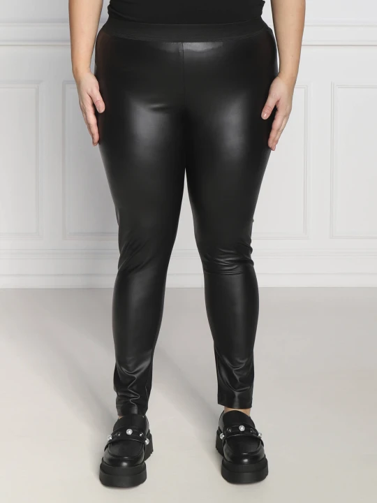 Zdjęcie produktu Persona by Marina Rinaldi Legginsy OPALE plus size | Slim Fit czarny