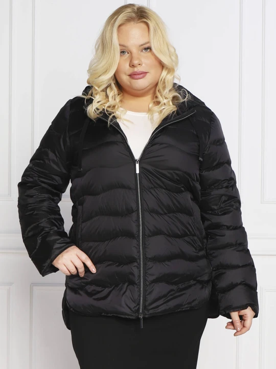 Zdjęcie produktu Persona by Marina Rinaldi Puchowa kurtka Palmeto Plus size | Regular Fit czarny