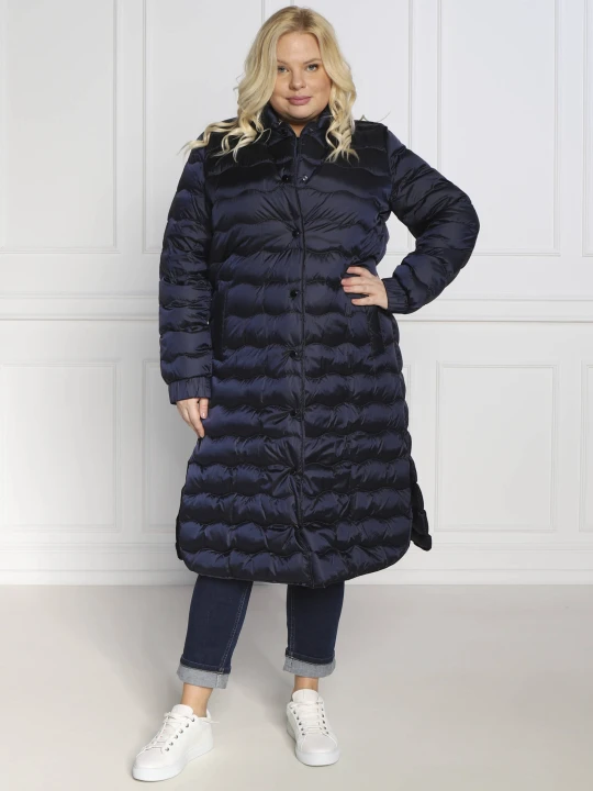 Zdjęcie produktu Persona by Marina Rinaldi Puchowa kurtka PANDA plus size | Regular Fit granatowy