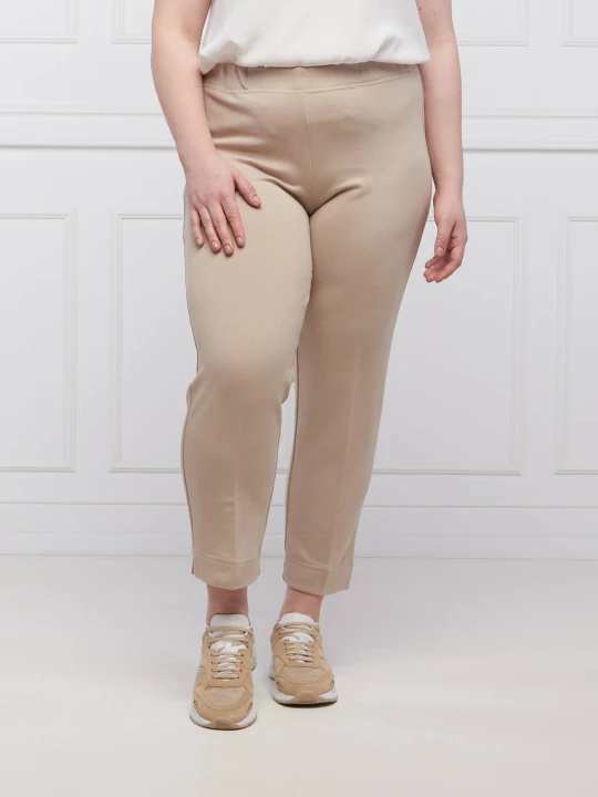 Zdjęcie produktu Persona by Marina Rinaldi Spodnie dresowe OLIO Plus size | Regular Fit beżowy