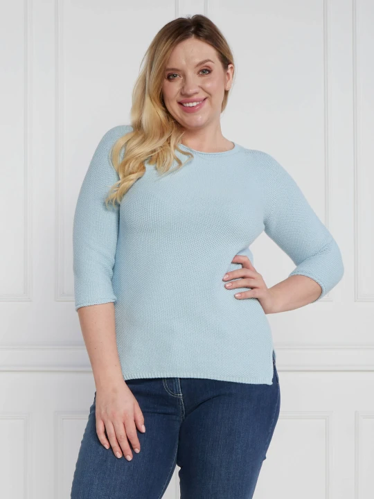 Zdjęcie produktu Persona by Marina Rinaldi Sweter PLUS SIZE | Regular Fit błękitny