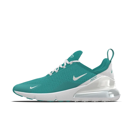 Zdjęcie produktu Personalizowane buty damskie Nike Air Max 270 By You - Zieleń