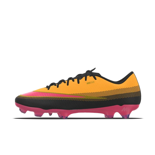 Zdjęcie produktu Personalizowane korki piłkarskie z niską cholewką na twardą murawę Nike Mercurial Vapor 17 Academy By You - Wielokolorowe