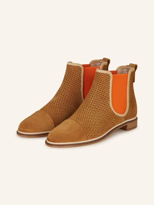 Zdjęcie produktu Pertini Botki Chelsea beige