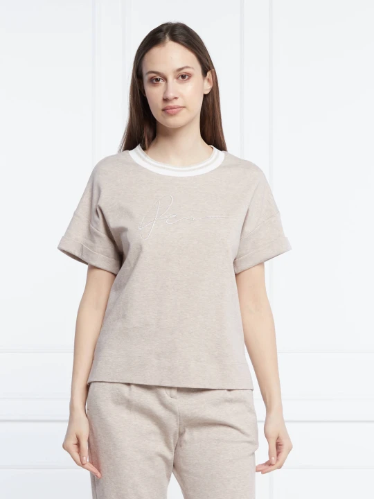 Zdjęcie produktu Peserico T-shirt | Regular Fit beżowy