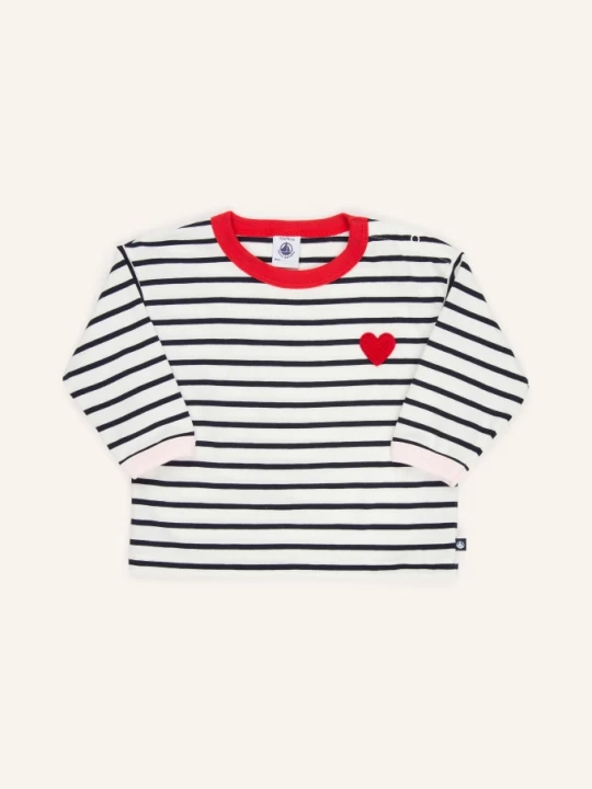 Zdjęcie produktu Petit Bateau Koszulka Z Długim Rękawem weiss biały