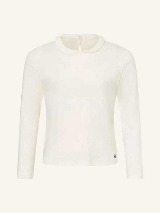 Zdjęcie produktu Petit Bateau Koszulka Z Długim Rękawem weiss ECRU