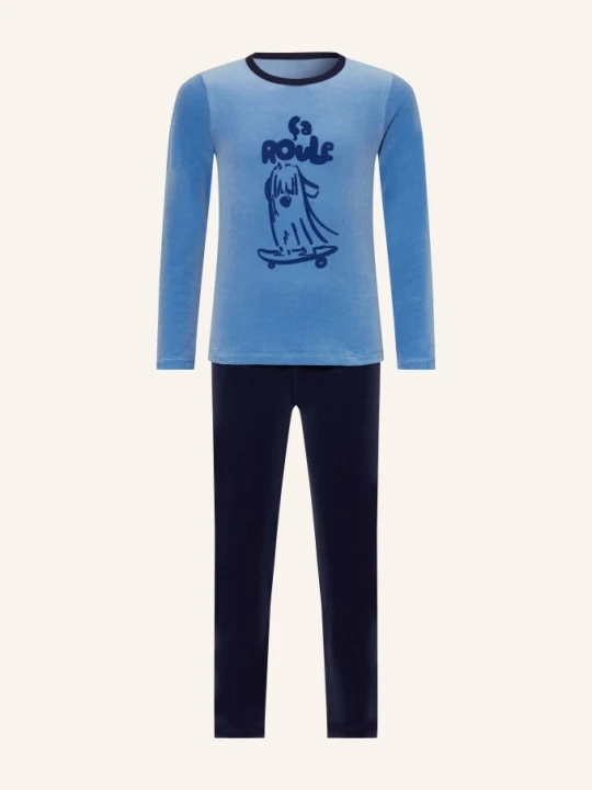 Zdjęcie produktu Petit Bateau Piżama blau granatowy
