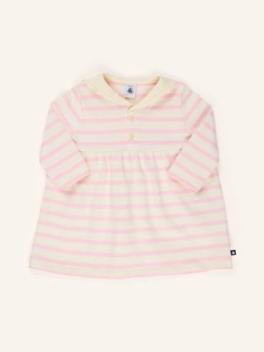 Zdjęcie produktu Petit Bateau Sukienka Z Falbanami weiss