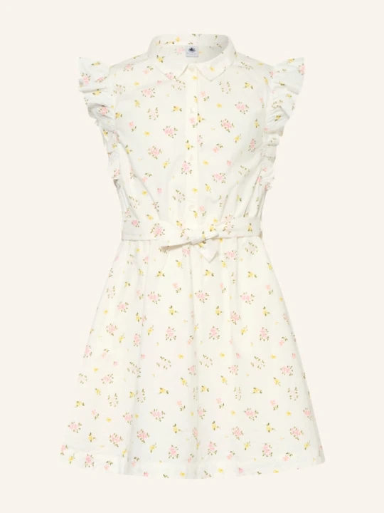 Zdjęcie produktu Petit Bateau Sukienka Z Falbanami weiss biały