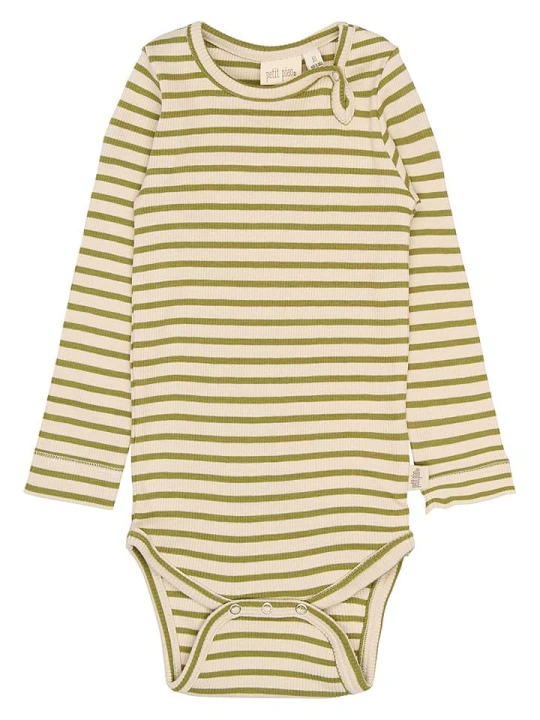 Zdjęcie produktu Petit Piao Body w kolorze oliwkowo-beżowym rozmiar: 92
