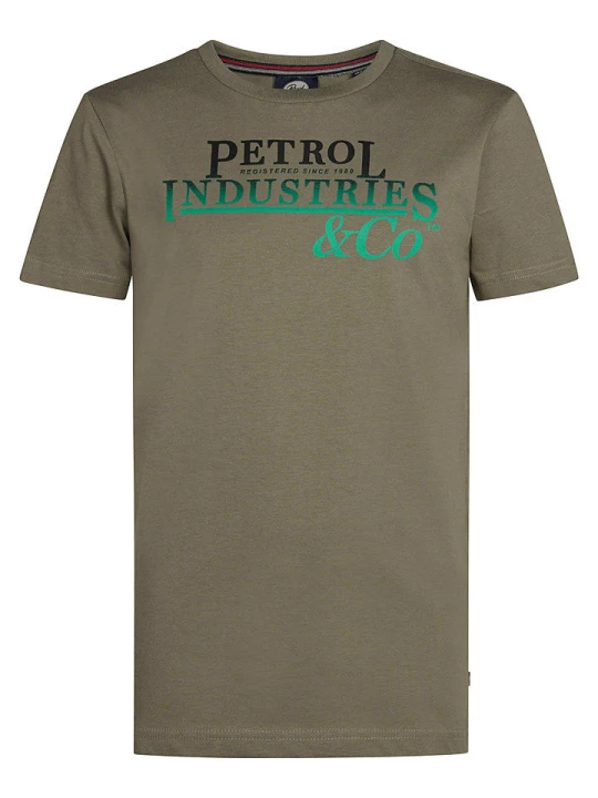 Zdjęcie produktu Petrol Industries Koszulka w kolorze khaki rozmiar: 152