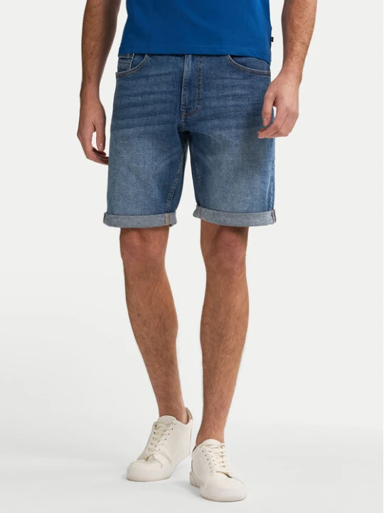 Zdjęcie produktu Petrol Industries Szorty jeansowe -1050-SHO002 Niebieski Regular Fit