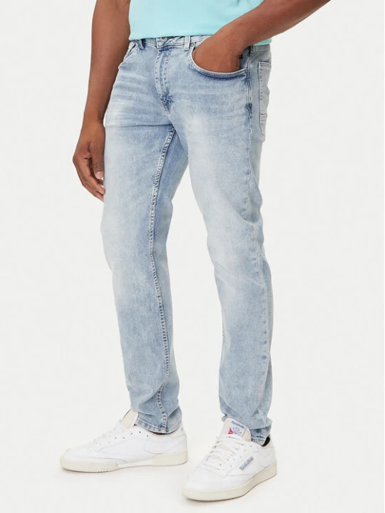 Zdjęcie produktu Petrol Industries Szorty jeansowe Seaham Niebieski Slim Fit