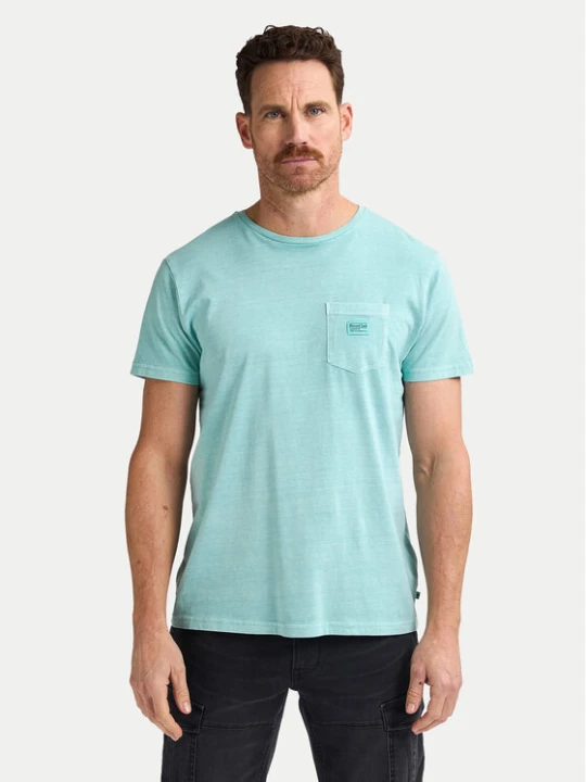Zdjęcie produktu Petrol Industries T-Shirt M-1050-TSR632 Niebieski Regular Fit