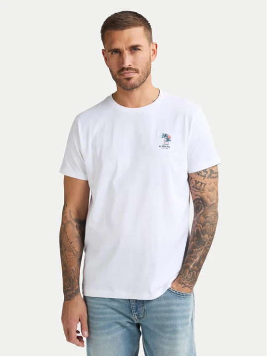 Zdjęcie produktu Petrol Industries T-Shirt M-1050-TSR644 Biały Regular Fit
