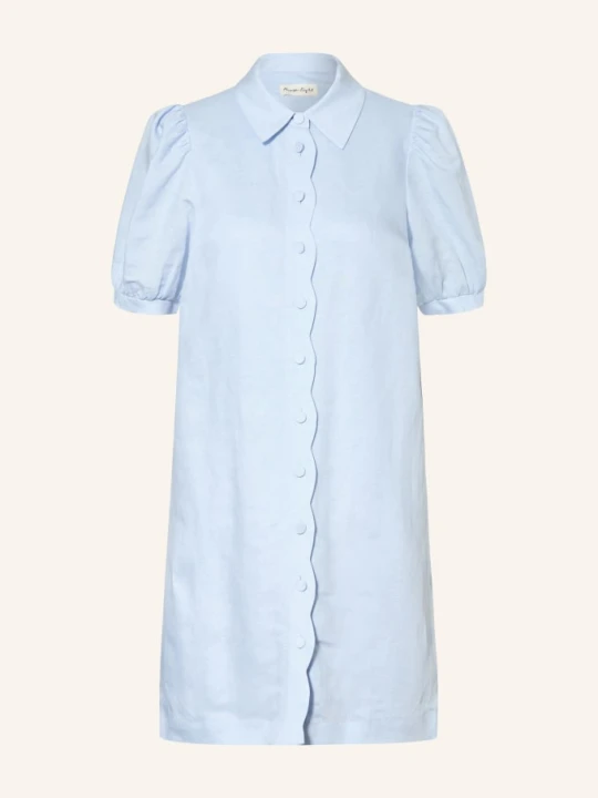 Zdjęcie produktu Phase Eight Sukienka Koszulowa Candice Z Lnu blau JASNONIEBIESKI
