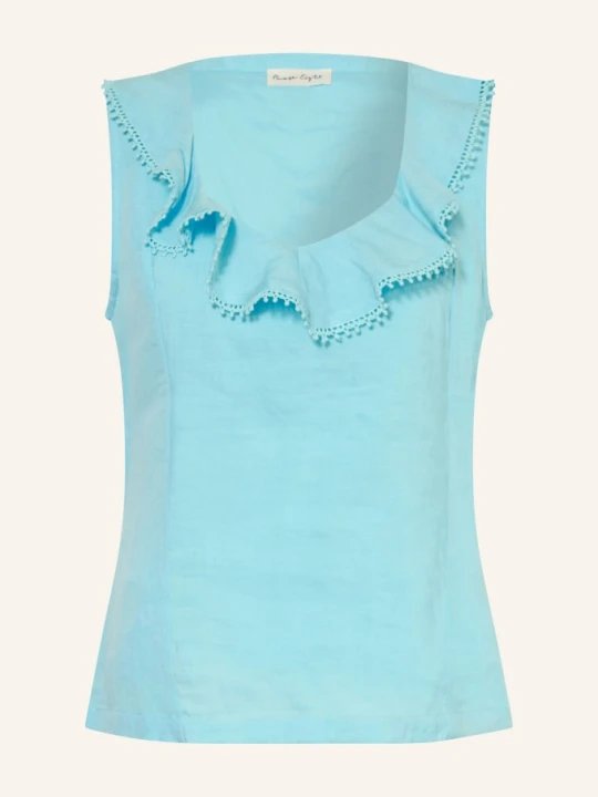 Zdjęcie produktu Phase Eight Top Rhona Z Lnu blau JASNONIEBIESKI
