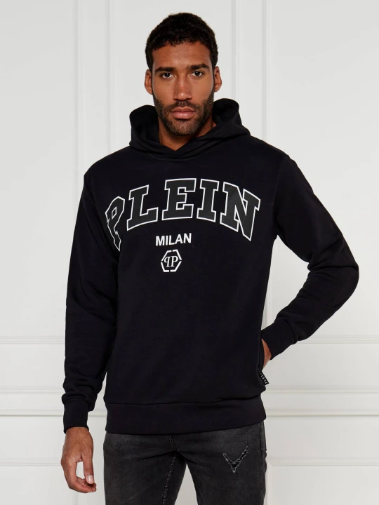 Zdjęcie produktu Philipp Plein Bluza College | Regular Fit czarny