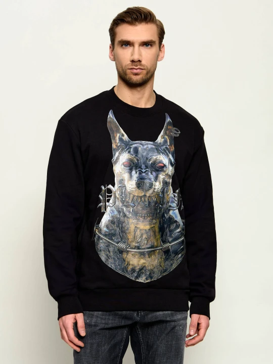 Zdjęcie produktu Philipp Plein Bluza | Regular Fit czarny