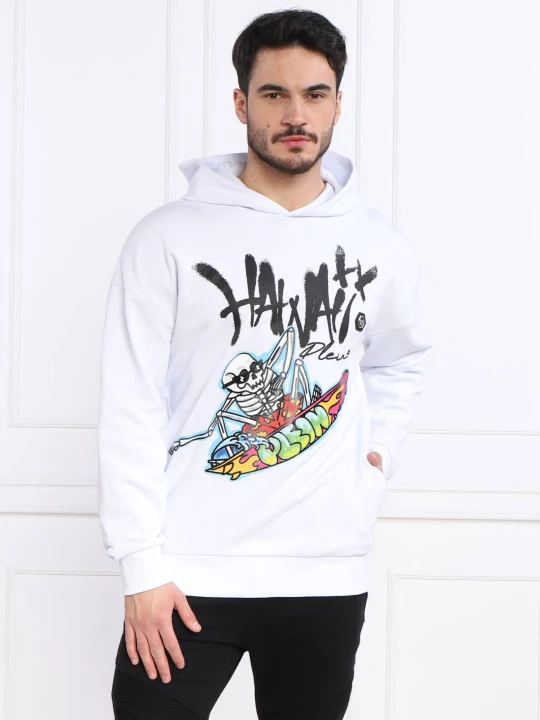 Zdjęcie produktu Philipp Plein Bluza | Regular Fit biały
