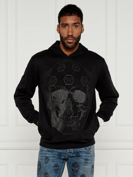 Zdjęcie produktu Philipp Plein Bluza Skull | Regular Fit czarny