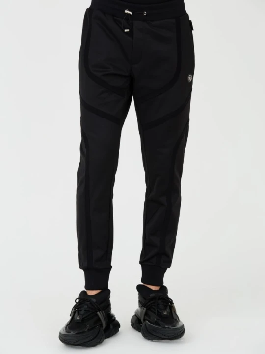 Zdjęcie produktu PHILIPP PLEIN Czarne męskie spodnie dresowe Jogging Trousers Basic, Rozmiar L