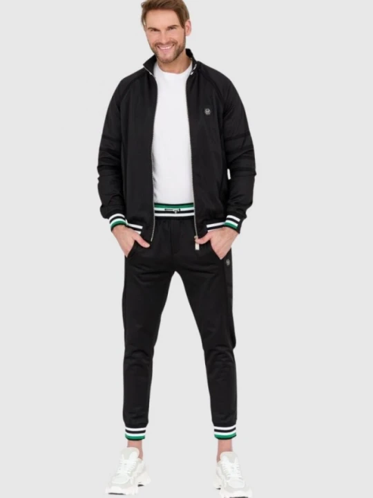 Zdjęcie produktu PHILIPP PLEIN Dres męski z czaszką i kośćmi, Rozmiar XXL Czarny
