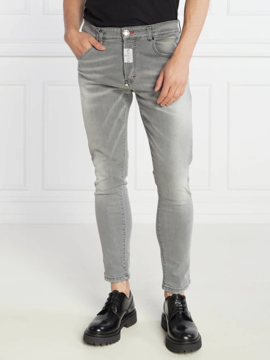 Zdjęcie produktu Philipp Plein Jeansy | Skinny fit szary