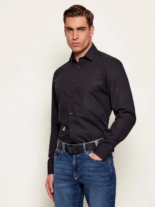 Zdjęcie produktu Philipp Plein Koszula Sugar Daddy | Regular Fit czarny