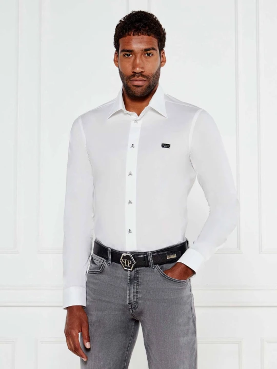 Zdjęcie produktu Philipp Plein Koszula Sugar Daddy | Regular Fit biały