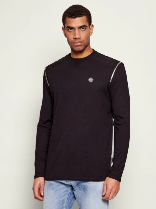 Zdjęcie produktu Philipp Plein Longsleeve | Regular Fit czarny