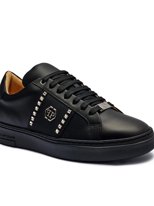 Zdjęcie produktu Philipp Plein Skórzane sneakersy Lo-Top