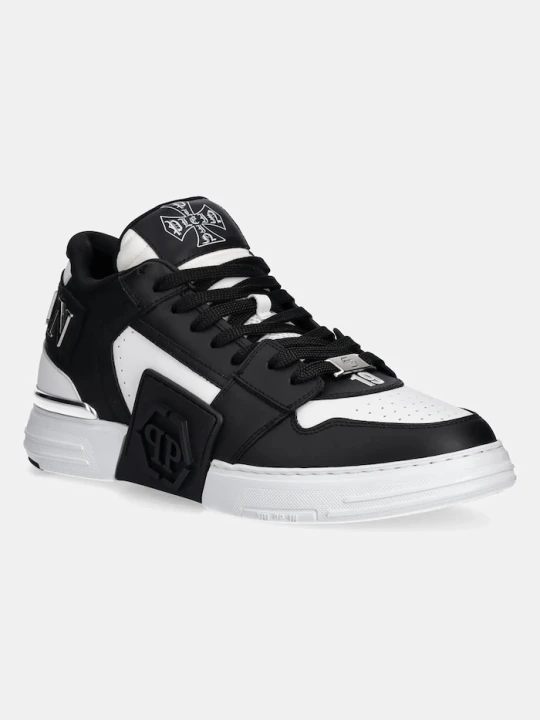 Zdjęcie produktu Philipp Plein sneakersy skórzane Lo-Top czarny