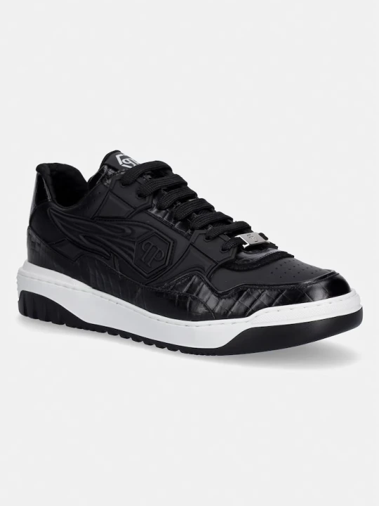 Zdjęcie produktu Philipp Plein sneakersy skórzane Low-Top Moonwalker czarny