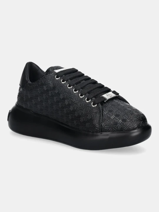 Zdjęcie produktu Philipp Plein sneakersy skórzane Megastar czarny