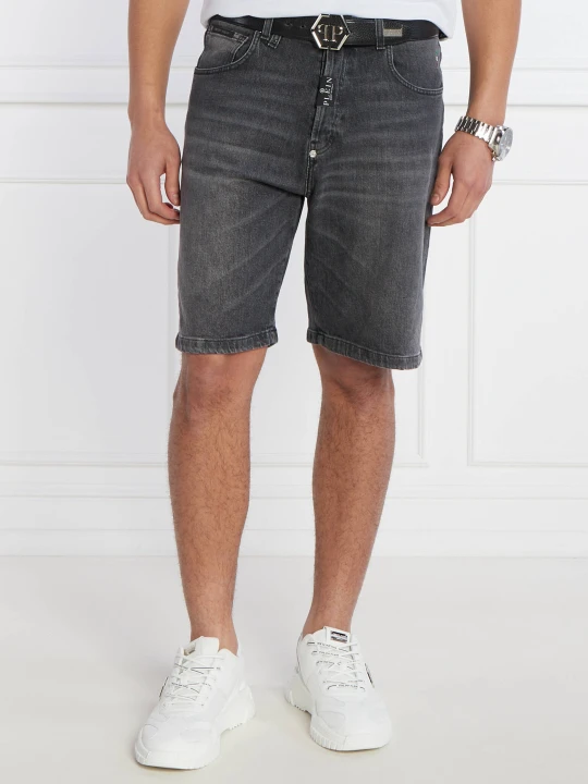 Zdjęcie produktu Philipp Plein Szorty Formentera | Regular Fit | denim grafitowy