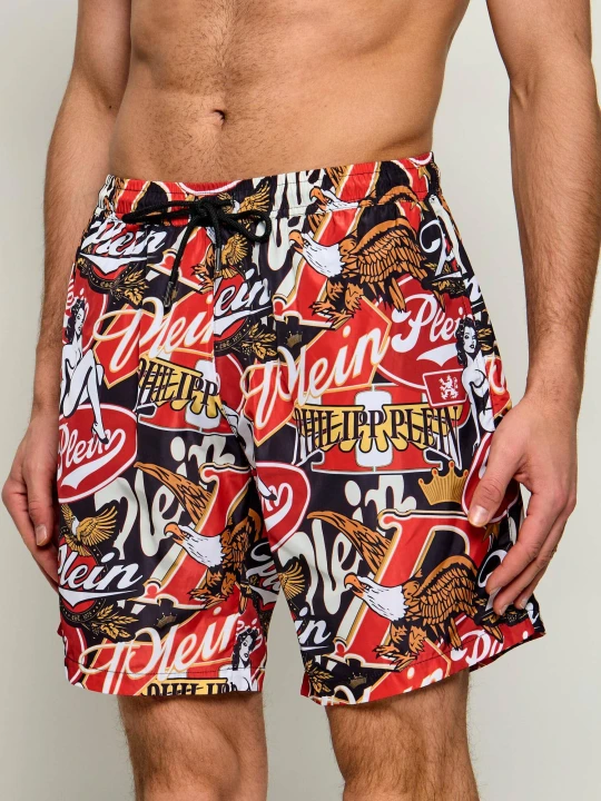 Zdjęcie produktu Philipp Plein Szorty kąpielowe | Regular Fit